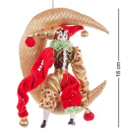 RK-473/1 Кукла подвесная «Клоун на луне»