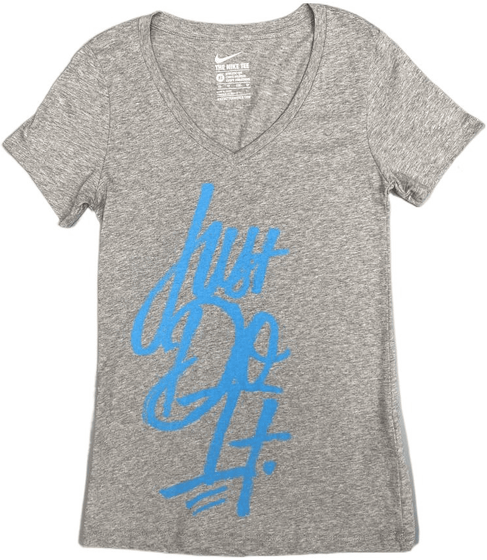 Футболка женская Nike W Tee V-Neck JDI Script, арт. 715305-063