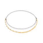 Колье Coeur de Lion Gold-Silver 0804/10-1617