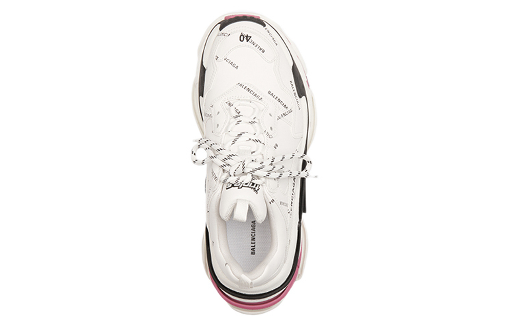 Balenciaga Triple S Allover Logo (Женская размерная сетка)