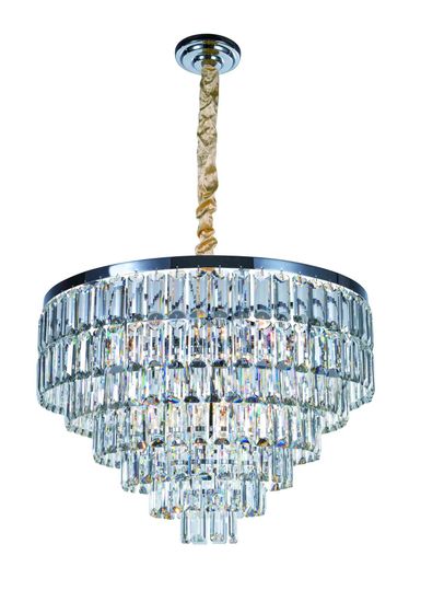 2752R/16A CHROME+CLEAR (1) Люстра NW