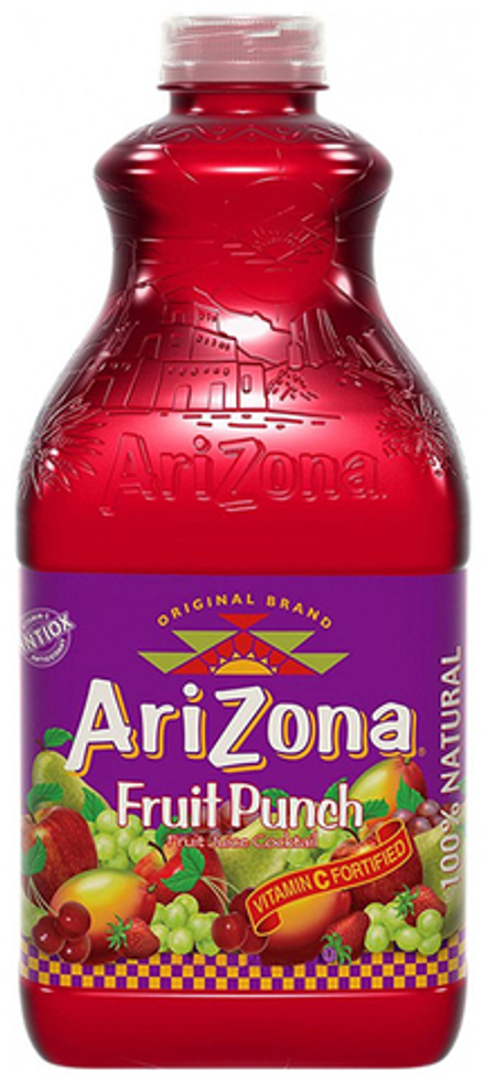 Чай Холодный Зеленый со Вкусом Мультифрукт Arizona Fruit Punch 1.74л - пэт