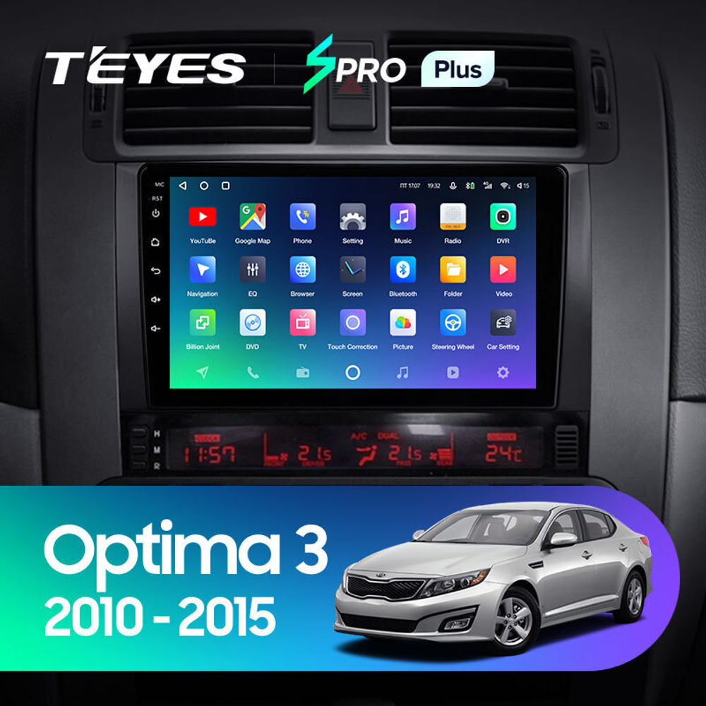 Teyes SPRO Plus 9" для KIA Optima, K5 2010-2015