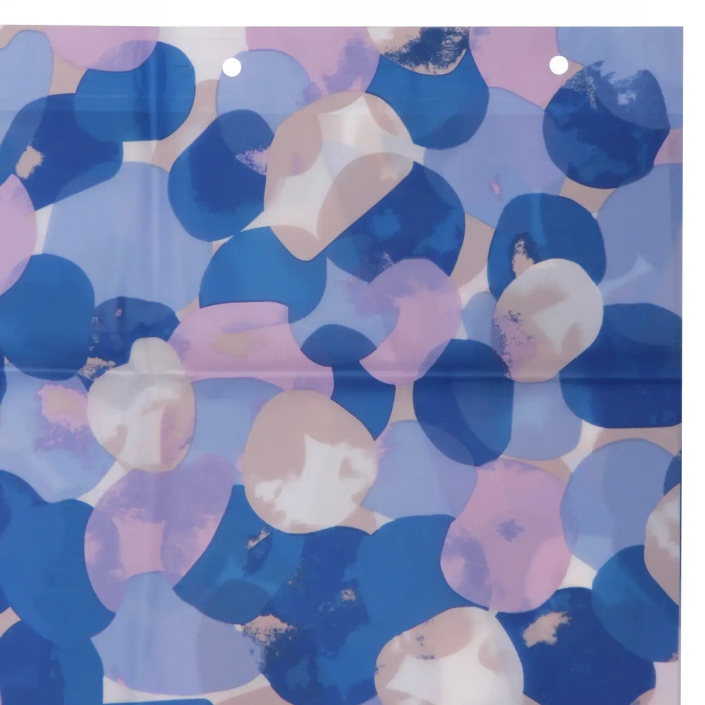 Штора для ванной EVA 180*180"Селфи» Элегия синяя