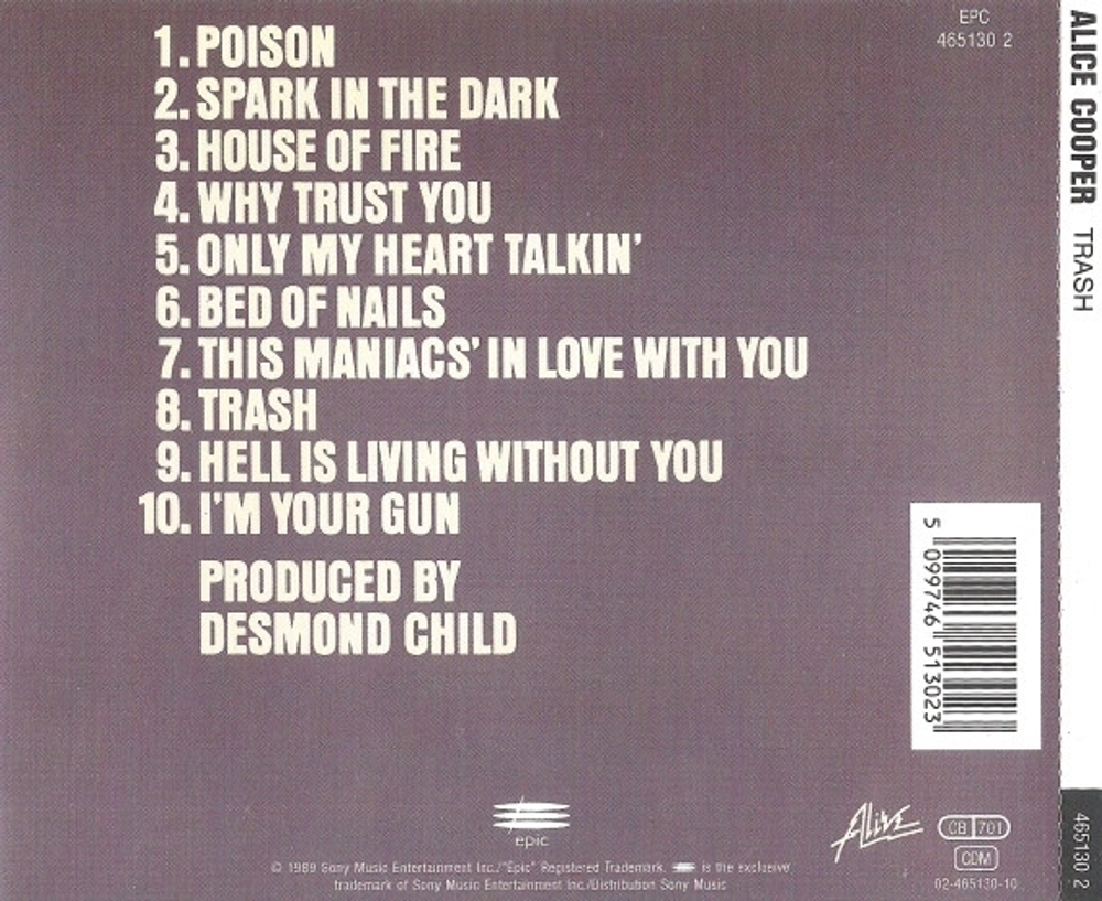 Alice Cooper / Trash (CD)