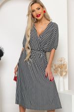 Платье "Беверли" (блэк энд вайт) П4105 LT Collection