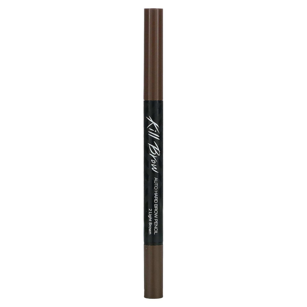 Clio, Kill Brow, Карандаш для бровей Auto Hard, 02 светло-коричневый, 0,01 унции (0,31 г)