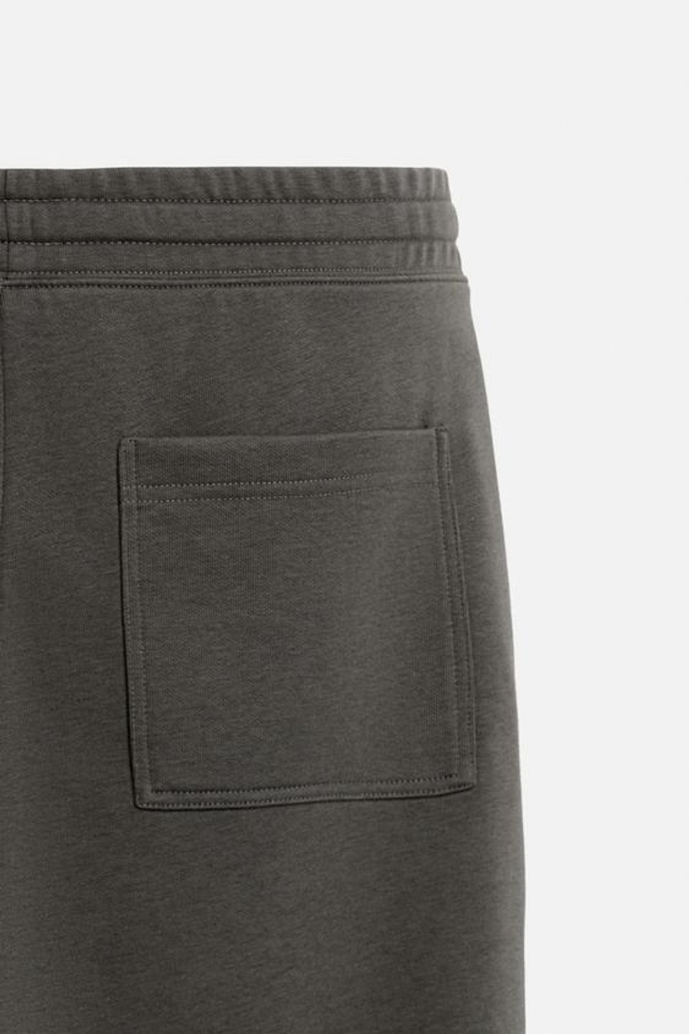 ZARA БАЗОВЫЕ БРЮКИ-ДЖОГГЕРЫ, АНТРАЦИТОВО-СЕРЫЙ