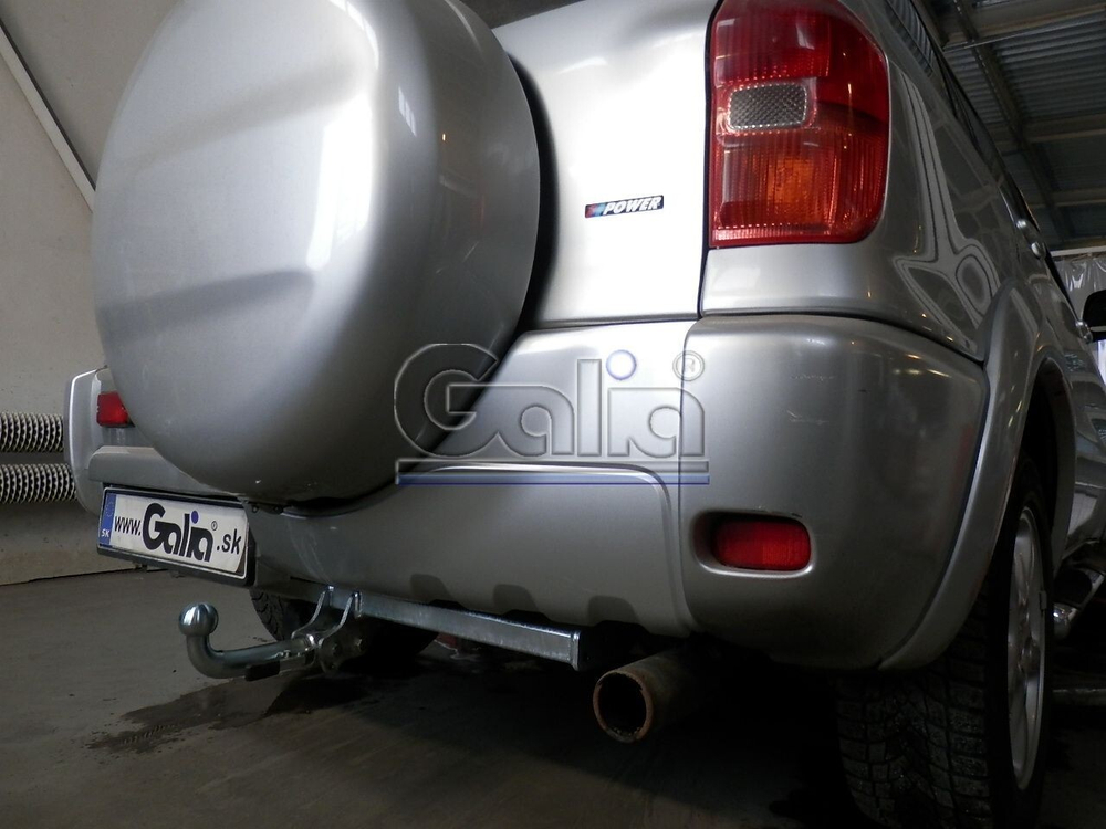Фаркоп оцинкованный Galia T042C для Toyota Rav 4 2000-2006(паспорт и сертификат в комплекте)(без электрики)
