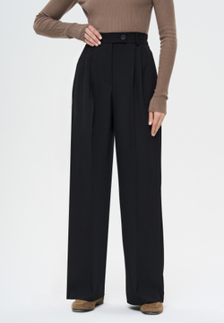 Брюки с простроченными стрелками