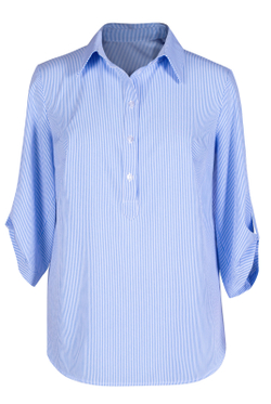 Блузка женская 1638А, полоска #176Пд091638А