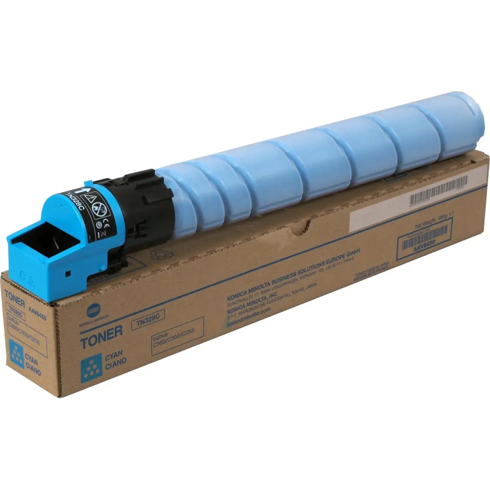 Тонер-картридж Konica Minolta TN-328C гол. для C250i/C300i/C360i(AAV8450/A)