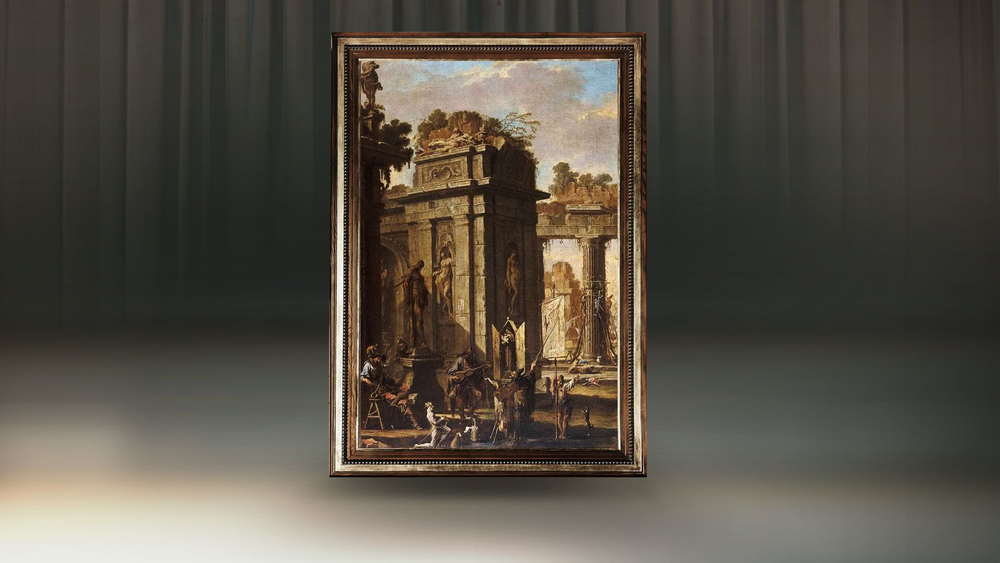 Рама прямоугольная / Тоскана 2050 х 1450 мм