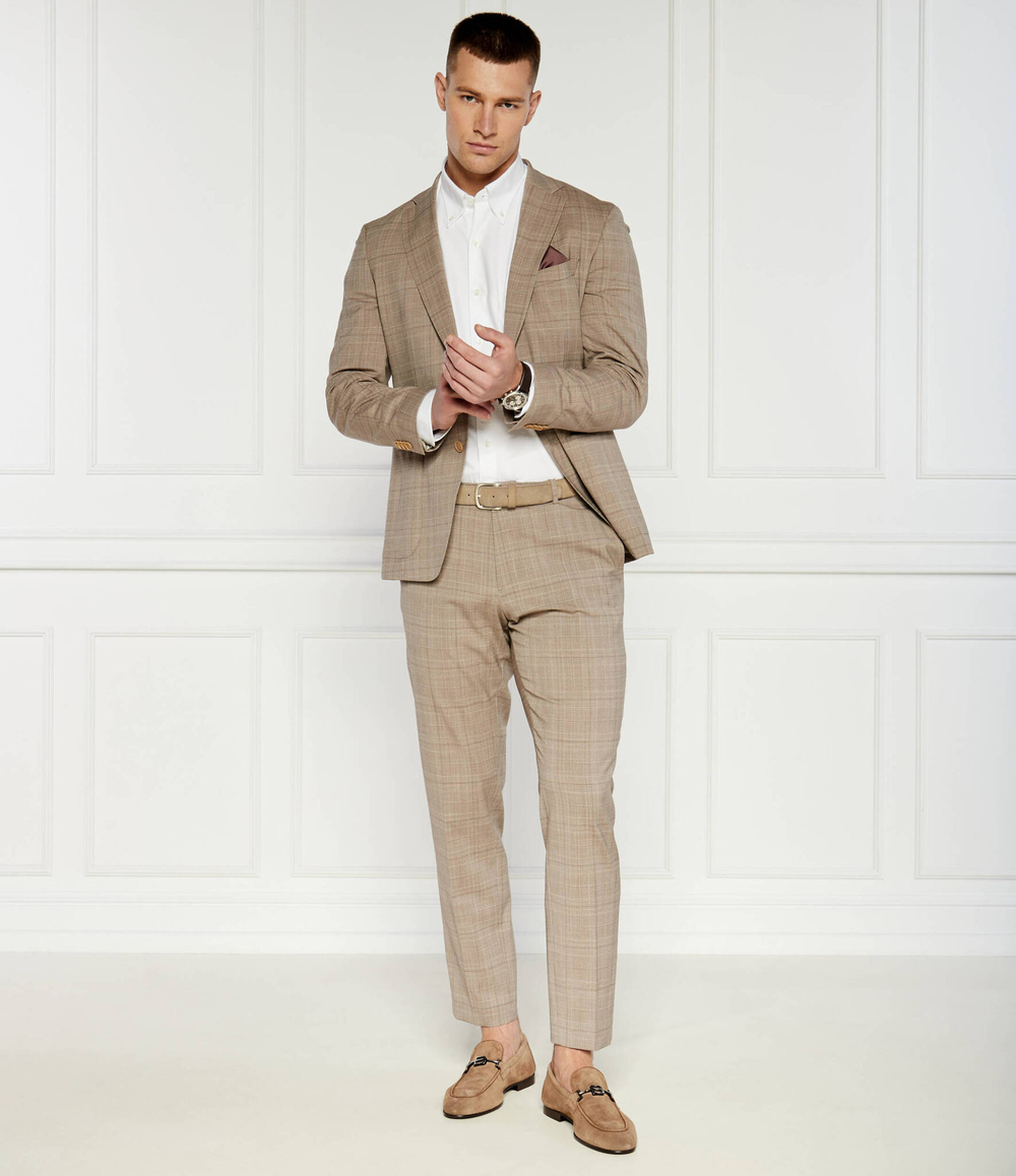 Рубашка Casual Oxford Oscar Jacobson - белый(12407405)