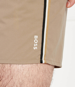 Шорты для плавания ICONIC BOSS BLACK - бежевый(50528291)