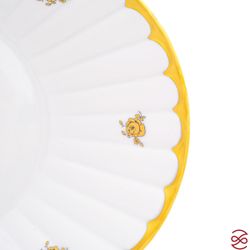 Блюдо для хлеба Queen's Crown Золотая роза 34 см