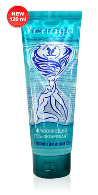 Смазывающий, увлажняющий гель с провитамином В5 Услада, Лаборатория Биоритм, 120 г.