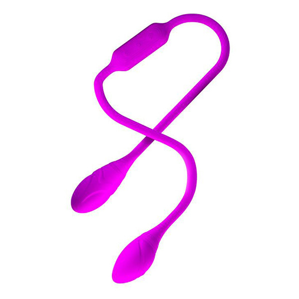 Гибкий вибростимулятор для пар Baile Dream Lovers Whip BI-014327-5