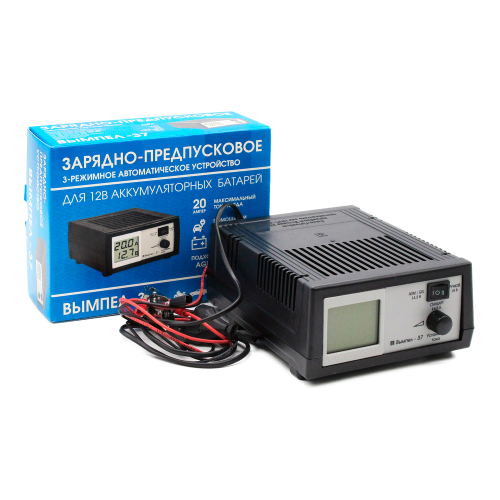 Зарядно-предпусковое устройство Вымпел 37 (0.8-20А,14.2-18В)