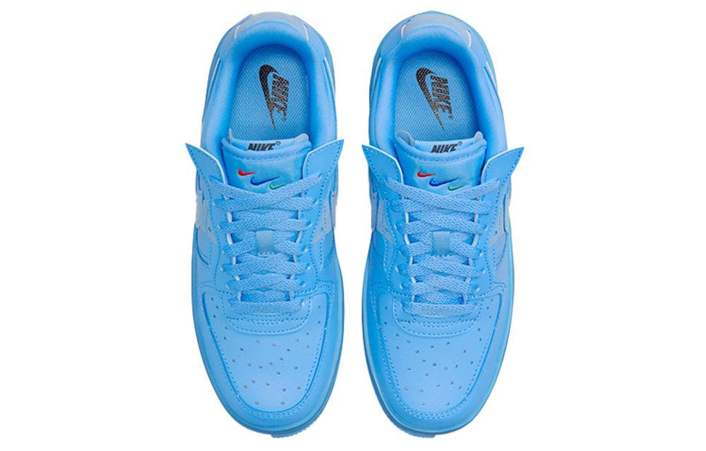 Nike Air Force 1 Low fontanka "university blue" deconstructed non-slip lightweight low-top sneakers women's blue