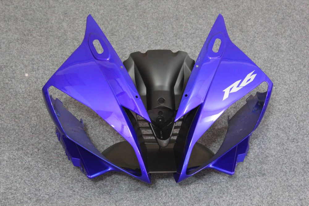 Комплект пластика для мотоцикла Yamaha YZF-R6 06-07 Сине-Черный COLOR+