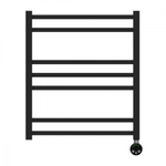 Полотенцесушитель электрический Lemark Bellario П7 LM68607EBL 500x600, левый/правый, черный
