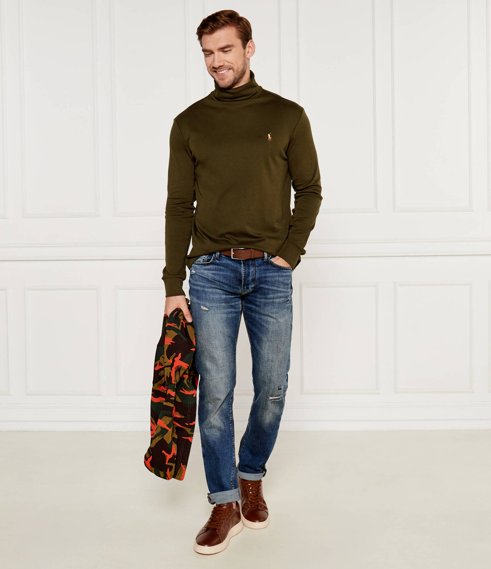 Гольф POLO RALPH LAUREN - оливковый(710760126)