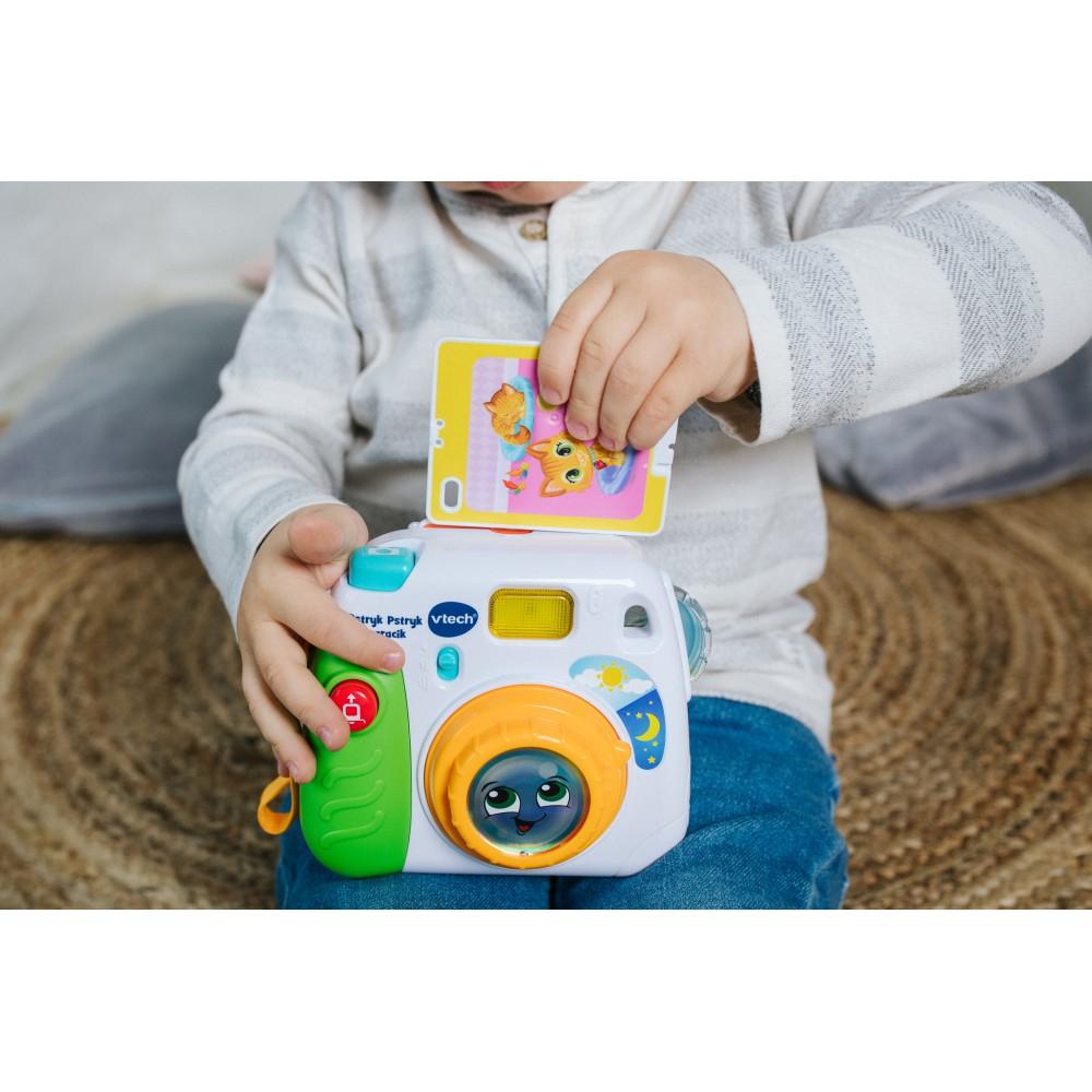 Интерактивный детский фотоаппарат VTech 61587 Щёлк-щёлк развивающий для малышей от 12 месяцев — фото 4