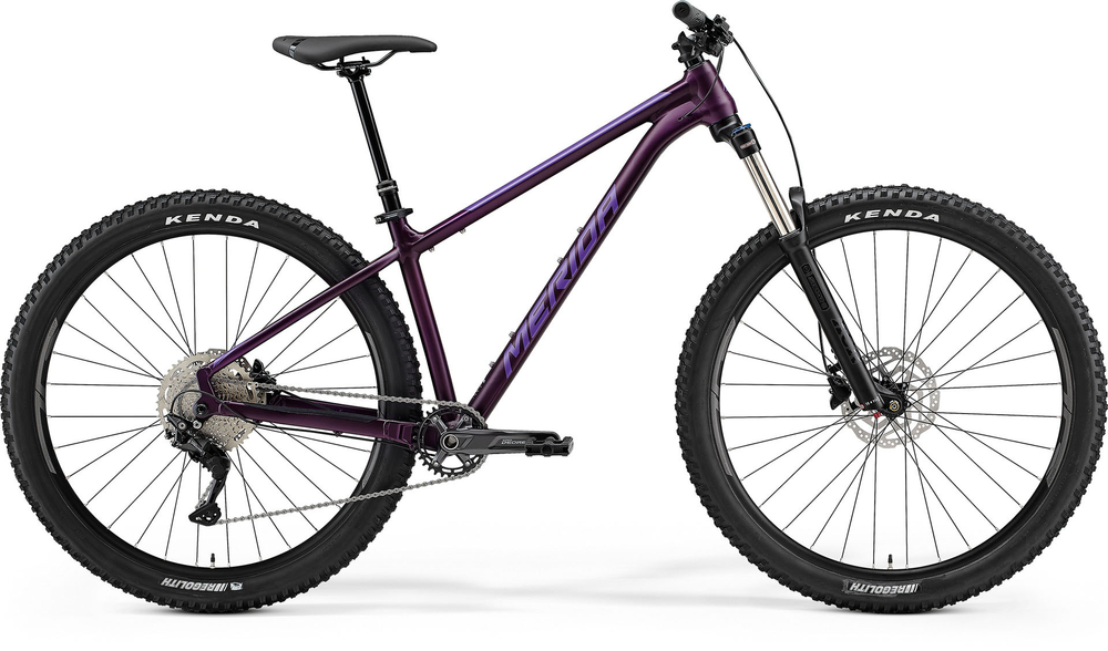 Велосипед '21 Merida Big.Trail 400 Рама:XL(18") SilkDarkPurple/Silver-Purple (6110881979)
