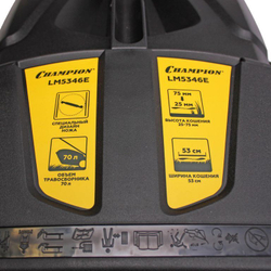 БЕНЗИНОВАЯ ГАЗОНОКОСИЛКА CHAMPION LM5346E