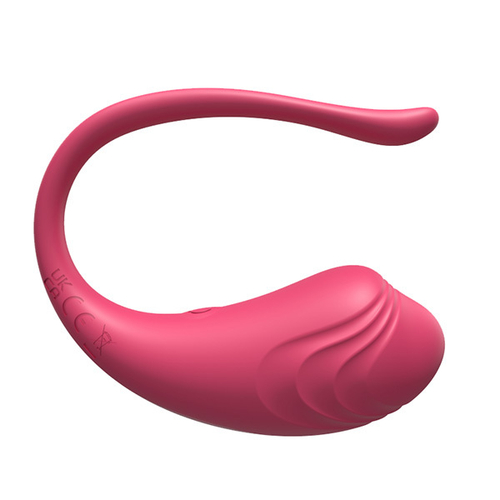 Розовое виброяйцо с управлением через приложение Secwell SW3022