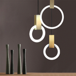 Pendant design lamp Halo by  Matthew McCormick (11 lampshade ов)