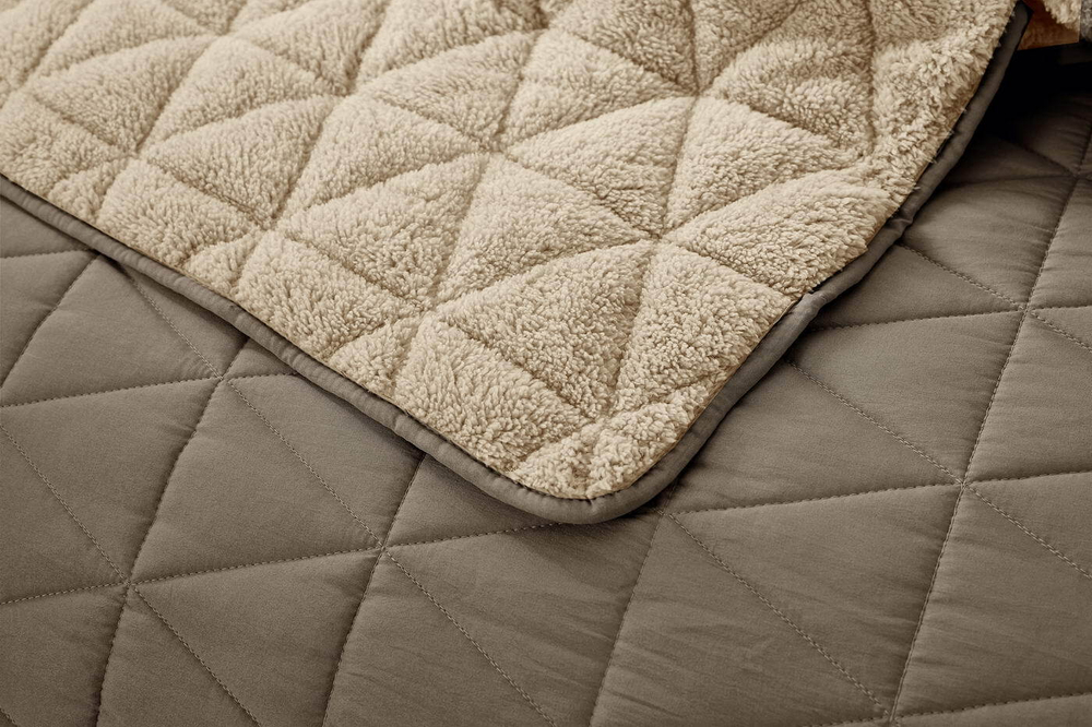 Плед 220х240 Sofi De MarkO Фабрис №2 коричневый