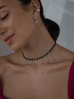 Колье-чокер Эйва со шпинелью