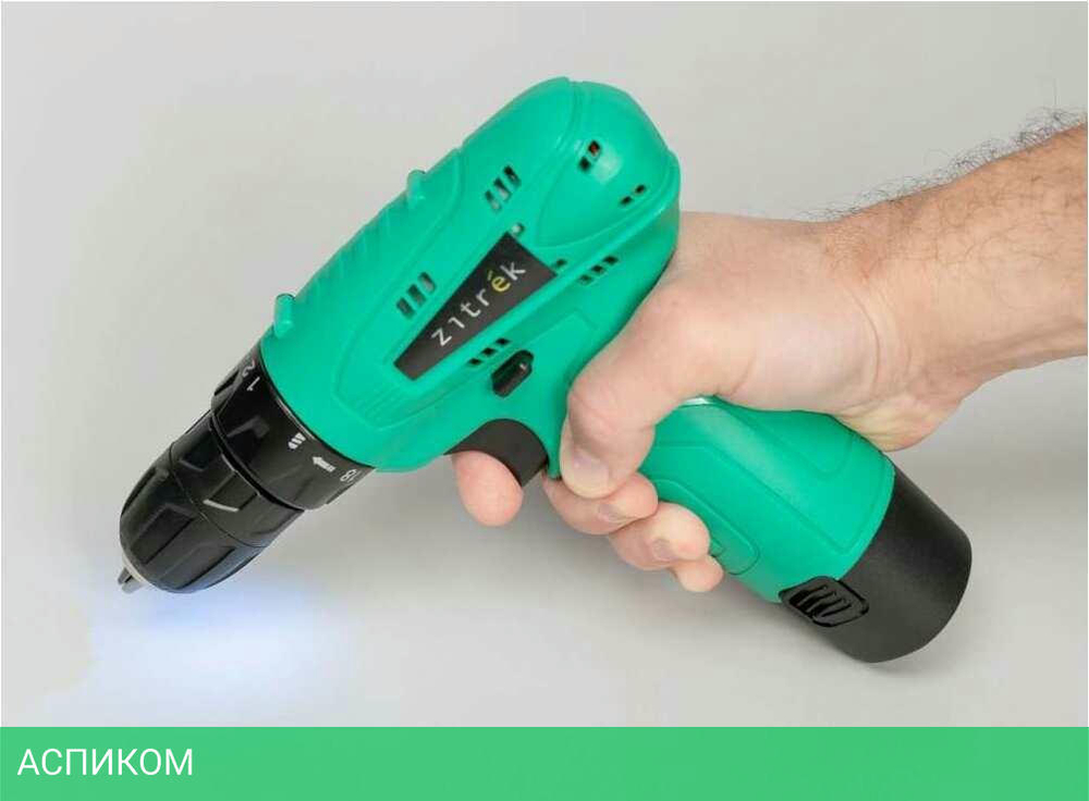 Дрель-шуруповерт Zitrek Green 12 (063-4071)