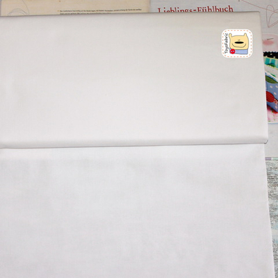 Ткань для пэчворка 20518 (однотонный белый) 45х55см