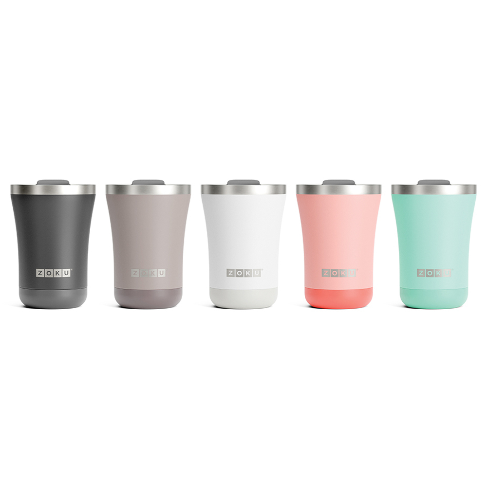 Термокружка zoku, 350 мл, пепельная