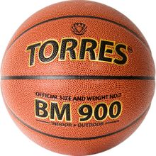 Мяч баскетбольный TORRES BM900 B32037, размер 7