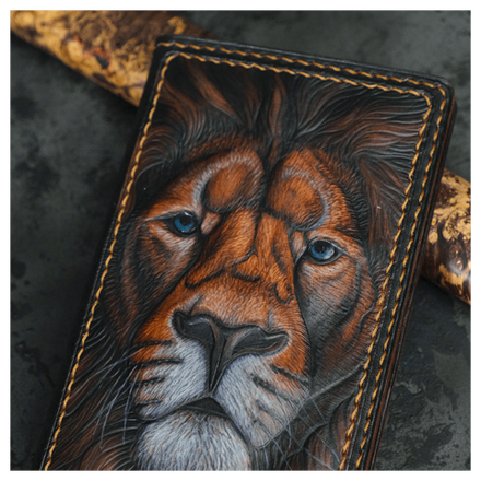 Кошелек лонгер «Лев»