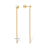 Серьги из золота 585 пробы