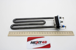 Тэн 1.40.003.05, 2000W, 267512, 3406125, с отверстием, с буртом, BOSCH THERMOWATT L=200mm,  HTR012BO