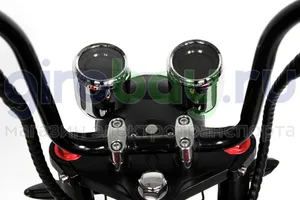 Электроскутер IKINGI HARLEY CHOPPER 4000W (60V/30Ah) - Красный фото №14
