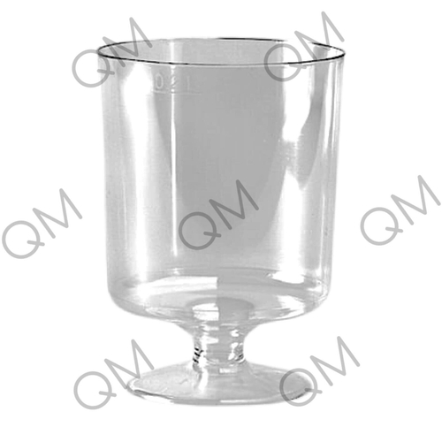 Бокал - рюмка на ножке для десертов  200 мл (прозрачная)