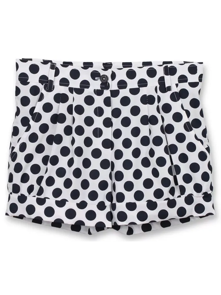 Хлопковые шорты в горошек REMIX