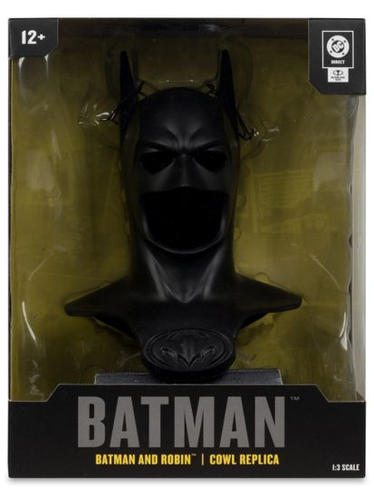Фигурка McFarlane Маска Бэтмена 1:3 DC (Batman and Robin) Batman Cowl 18см 79378 / фигурка по мотивам вселенной "DC", Бэтмен