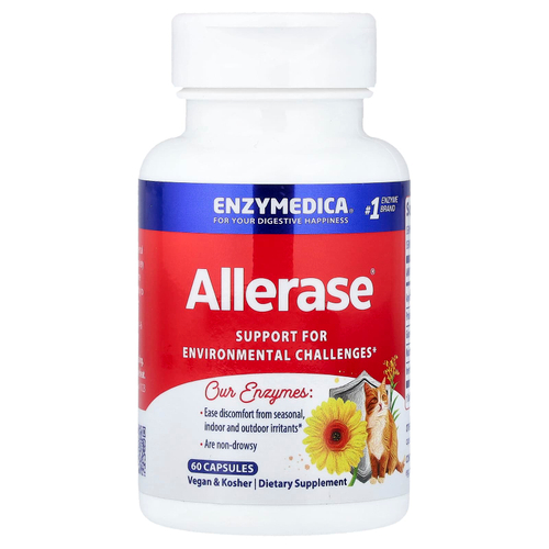 Enzymedica, Allerase®, 60 капсул