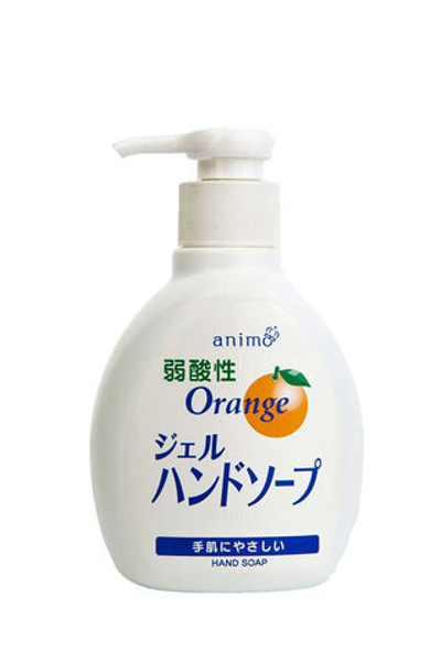 Мыло для рук жидкое с ароматом апельсина 200 мл Rocket Soap Animo Hand Soap Orange