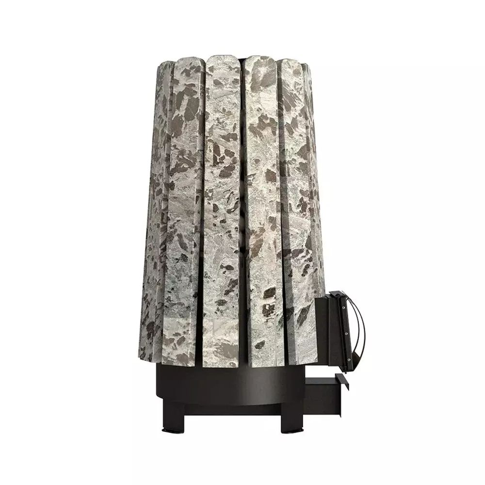 Дровяная банная печь Grill'D Cometa Vega 180 Short Stone Pro (Серпентинит)