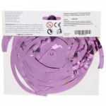 Подвесное украшение «Счастливый день» d-13 см, h - 80см Глянец, розовое золото