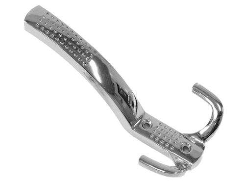 Мебельный крючок с перфорацией К305/3/ Хром